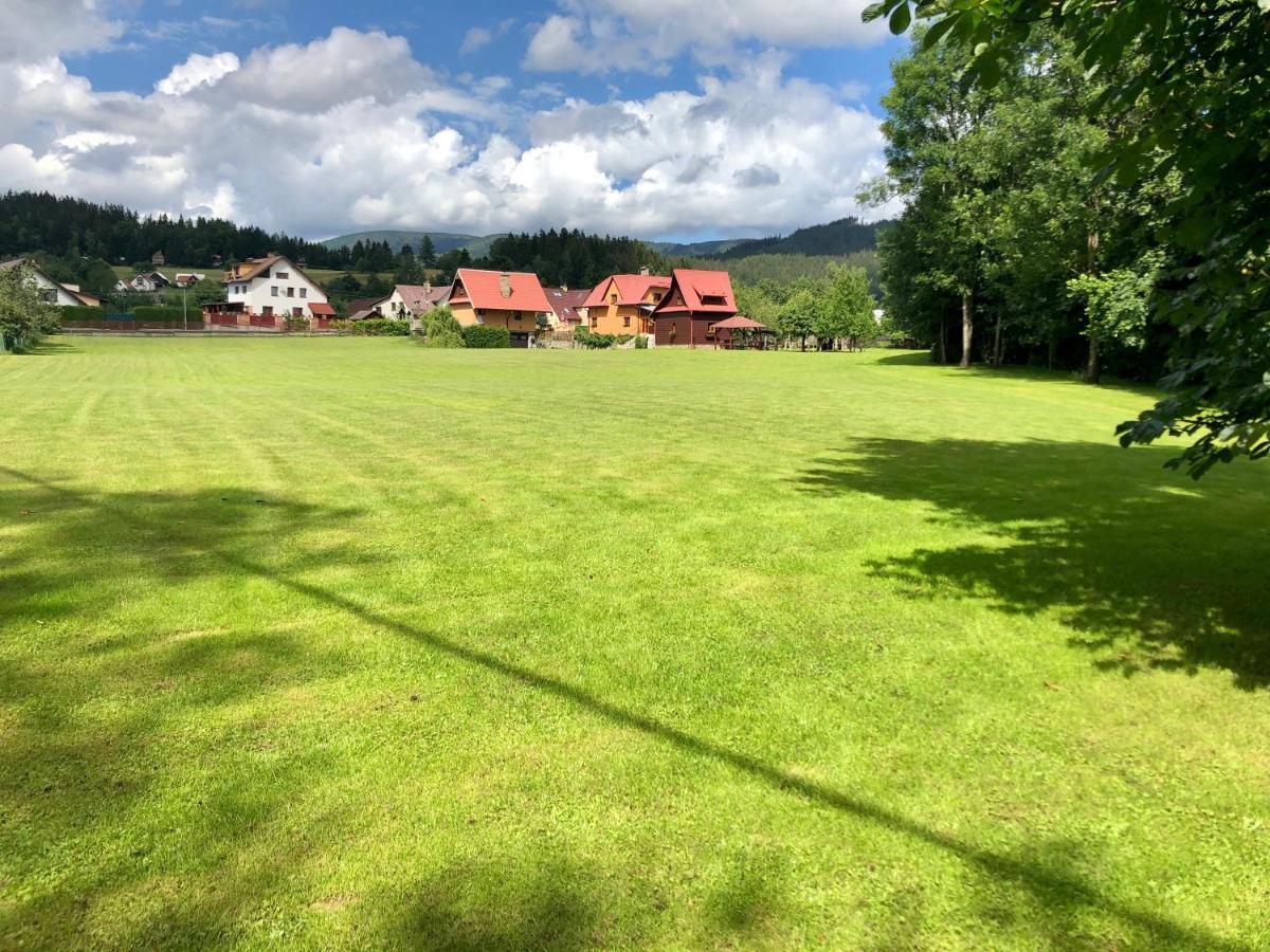 Ubytovani U Hradecku Prostřední Bečva Bagian luar foto