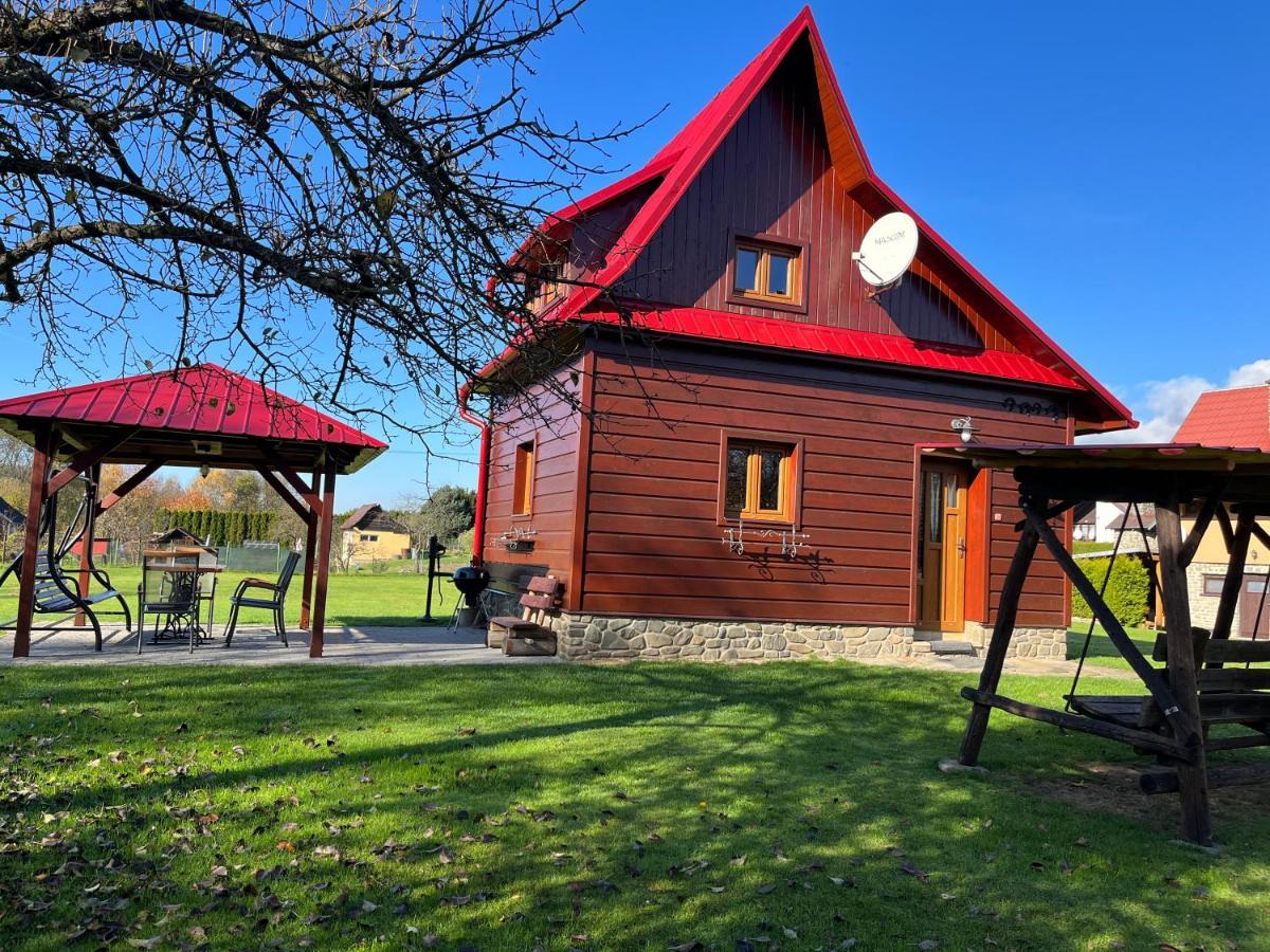 Ubytovani U Hradecku Prostřední Bečva Bagian luar foto