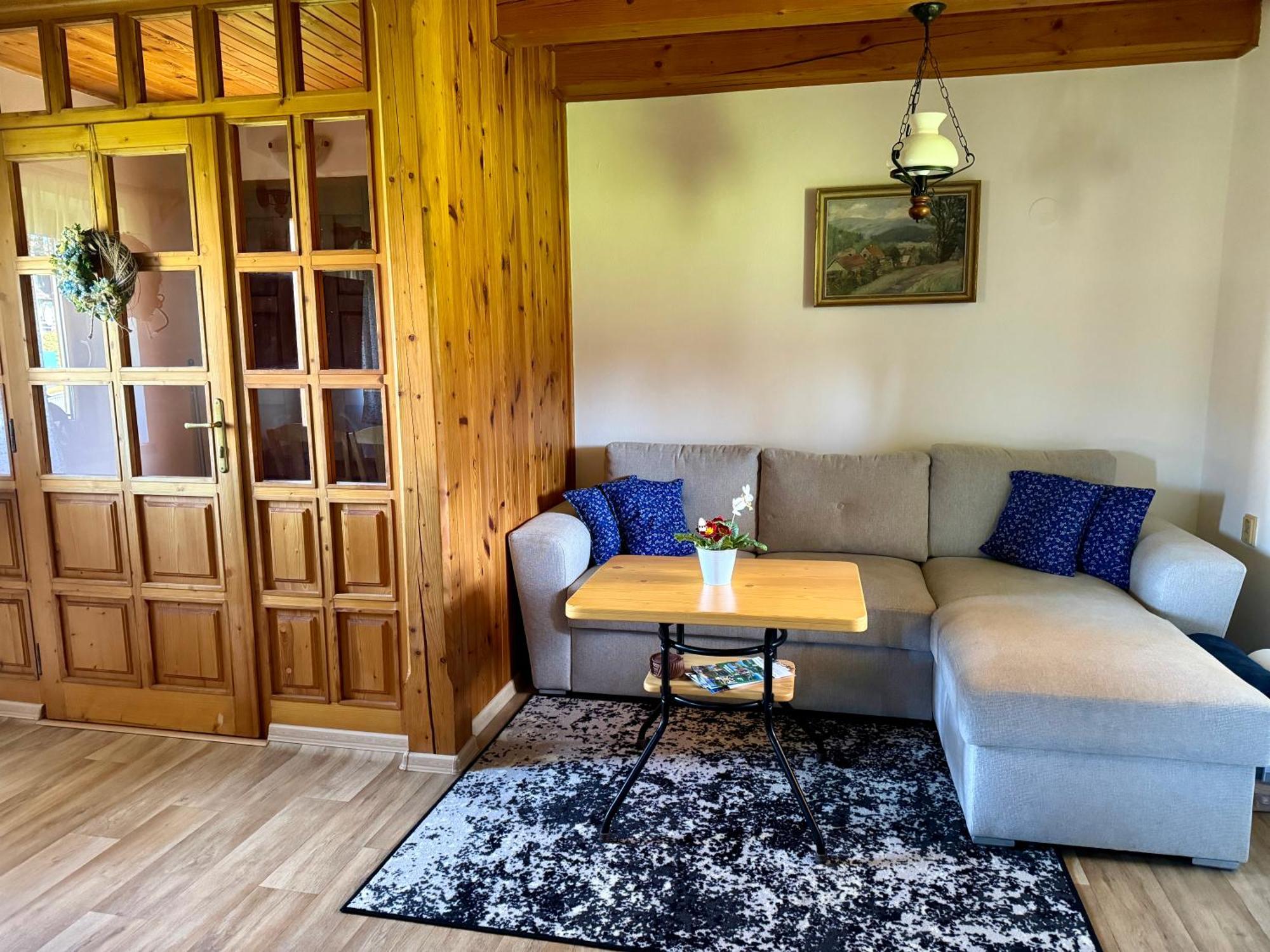 Ubytovani U Hradecku Prostřední Bečva Bagian luar foto